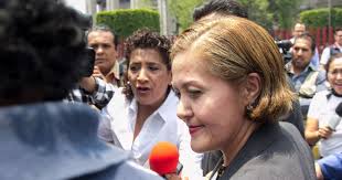 La diputada Eva Cadena comparece en San Lázaro y se declara... ¡Inocente!