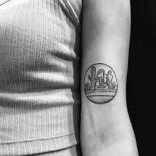 Maybe you would like to learn more about one of these? Dotwork Cactus Terrarium Tattoo By Mike Stout Circular Tattoo Ink Tattoo Tattoos