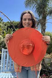 Baggu Packable Sun Hat Poppy The Lobby