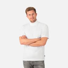 Blazershirt mit wenigen klicks beim experten wäschepur kaufen. T Shirt Mit Stehkragen Weiss L Trigema