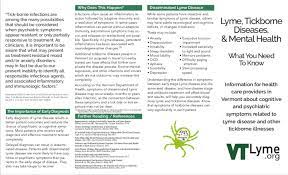 Lyme And Mental Health Vermont Lyme