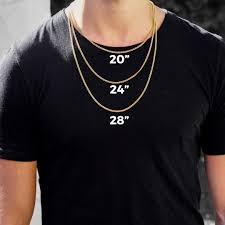 Gold Chain Length Guide