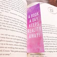 A Book A Day Keeps Reality Away Watercolor Bookmark Reader Etsy In 2020 Watercolor Bookmarks Gifts For Readers Book Lovers Gifts