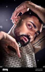 Actor and director Alexander Abdallah, who plays Salim in the Netflix  series Snabba Cash, photographed in Stockholm, Sweden,