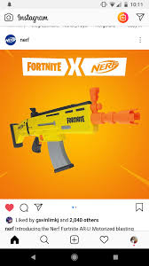 Nerf fortnite battle royale guns announced! Looks Like We Re Getting A Scar Boys Ar L Nerf