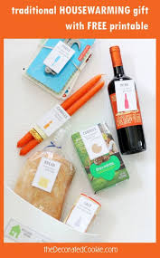 So, from now on, i've decided to go with a more traditional gift—one that has some. Traditional Housewarming Gift Idea With A Free Printable