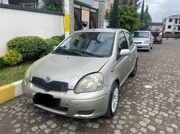 Prinstine condition 2002 Toyota Vitz hatchback available in Addis Ababa, AI generated