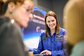 Astronaut takes centre stage at science week