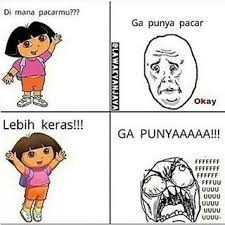 Yang Jomblo Padahal Ane Juga Jomblo Cartoon Jokes Humor Lucu Meme Lucu