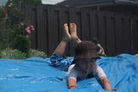 But it's her diy slip 'n slide that's caught our eye. Easy Homemade Water Slide For The Backyard Happy Hooligans