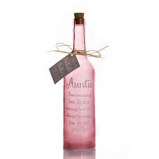 If you happen to be a diy lover, you will every wine bottle can be made as a pretty light for your home or backyard. Starlight Bottle Auntie