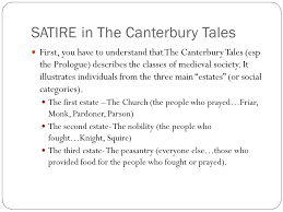 In The Canterbury Tales And Current Political Cartoons Ppt
