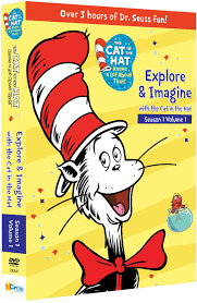 Explore Imagine With The Cat In The Hat Season 1 Volume 1 Is Now On Dvd Http Www Amazon Com Cat Hat Explore Cool Things To Buy Cats Old Best Friends