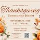 Community Thanksgiving Dinner event image