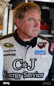 Terry Labonte during practice for the NASCAR Geico 500 auto race at  Talladega Superspeedway, Friday, October 17, 2014, in Talladega, Ala. (AP  Photo/NKP, Russell LaBounty) MANDATORY CREDIT Stock Photo