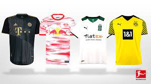 bundesliga all the new bundesliga jerseys for the 2021 22 season