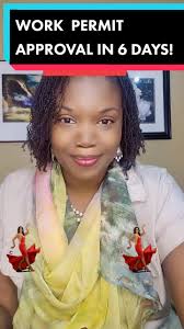 Celebrating Work Permit Approval in 6 Days! #JamaicanTikTok #CaribbeanTikTok