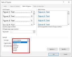 How to automatically create a table of contents in google docs. How To Create And Update A List Of Tables Or Figures In Microsoft Word
