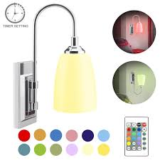 4.3 out of 5 stars. 80 Off Luxsway Led Wall Sconce Light With Swing Arm Wireless Wall Lamp Battery Operated Remote Control Color Changing Beside Up Down Light Dimmable Sconce Light For Home Decro Bedroom Hallway Mirror