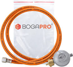 Gas pressure regulator with gas hose 30 mbar : Amazon.co.uk: Large  Appliances