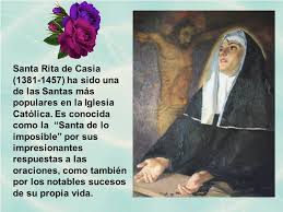 Santa rita, tan humilde, tan pura, tan mortificada, tan paciente y. Santa Rita De Casia Dia 22 De Mayo Ppt Descargar