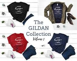 Download Gildan T Shirt Mockups Etsy Shirt Mockup T Shirt Flat Lay Tshirt Mockup