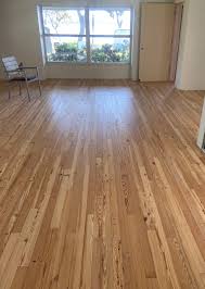 The reclaimed heart pine flooring has a consistent color and dense grain that is 100% heartwood. Select Grade Heart Pine Flooring Southend Reclaimed