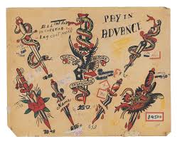 Vintage tattoo flash has uploaded 2062 photos to flickr. Vintage Tattoo Flash 100 Years Of Traditional Tattoos From The Collection Of Jonathan Shaw Powerhouse Books