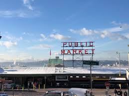 フード＆ワインの日々: シアトル グルメ：大人気のパブリックマーケット Pike Place Market（パイク プレイス マーケット）