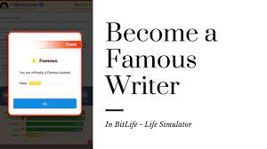 First of all, you need to graduate from university with an english major. Become A Famous Writer And Author In Bitlife Video Guide Bitlifie