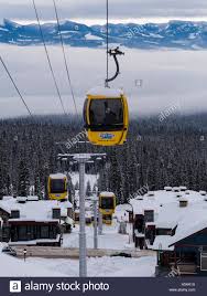 Big white ski resort is canada's favourite family resort, home to okanagan champagne powder and north america's newest bike park. Laras Gondel In Der Nahe Der Basis Dorf Big White Ski Resort British Columbia Kanada Stockfotografie Alamy