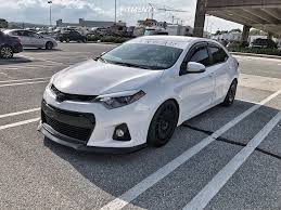 The high tensile strength and phosphate powder coating delivers outstanding spring rates that are extremely durable and resist premature sagging.the result is a. 2015 Toyota Corolla S With 18x8 5 Rotiform Ccv And Toyo Tires 225x40 On Coilovers 702440 Fitment Industries