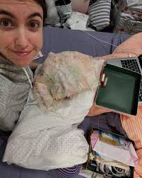 Before I post our official wedding photos I want to share some behind the  scenes of the making of my wedding dress. There is nothing quite like  making one's own wedding gown.