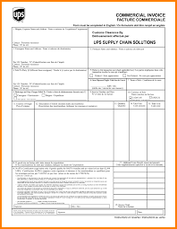 Usa Invoice Template New Commercial Invoicee Uk to Usa Dhl Canada ...
