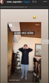 Bien dicen por ahí que el 2020 fue un buen año solo para una persona, y es paco de miguel. Ester Exposito Se Declara Fan De Paco De Miguel El Siglo De Torreon