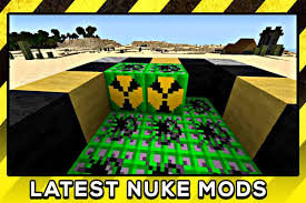 Download the nuke mod for mcpe: Nukes In Mcpe Nuclear Bombs Mod For Pe For Android Apk Download