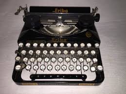 Mechanische Schreibmaschine Erika S Seidel Naumann Um 1937 Schreibmaschine Naumann Schreiben