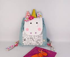 Le Sac A Dos Licorne Personnalisable Amanite Rose Sac A Dos Licorne Sac Licorne Sac A Dos Bebe