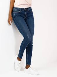 شلوار جین زنانه آبی Colin S Pants For Women Trousers Women Skinny Leg Jeans