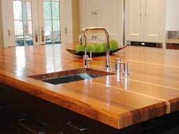 I wanted to add more cabinet space and countertop space to my kitchen so i decided to take some old cabinets i had in my closet with a few items i purchased. Butcher Block And Wood Countertops Hgtv