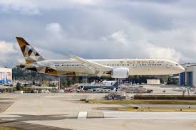 This is my business class flight with etihad i normally fly business class with emirates so i will be critical of etihad standard. Etihad Airways A6 Blr Boeing 787 9 Dreamliner Boeing 787 9 Dreamliner Boeing 787 Boeing