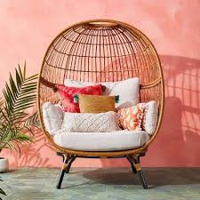 Rattan Egg Chair The Summer Oasis Reading Nook That Can Transition From Poolside To Dorm Room Patio Furniture Collection Wicker Patio Chairs Patio Chairs