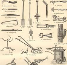 Maybe you would like to learn more about one of these? 1908 Gardening Tools Gardening History Of The Gardening Famous European Gardens Vintage Engraving Garden Tools Old Garden Tools Farm Tools