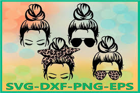 Svg offers the sweet taste of tiny file size plus excellent browser support and the. Messy Bun Svg Mom Life Svg Hair Bun Svg Top Knot Svg 946645 Cut Files Design Bundles