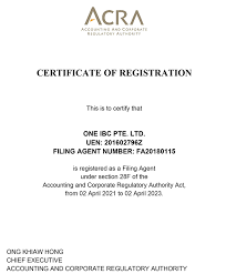 Buy statutory books and share certificates books the share certificate and statutory books can be. One Ibc Pte Ltd Certified Corporate Services Provider In Singapore By Acra 2021 2023
