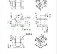 Bobbins | EI19 Vertical Bobbin 3+3 Pin For High Frequency ...