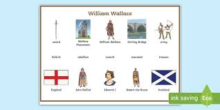 Timeline medieval related articles 10 curious facts about life in medieval times. William Wallace Word Mat Teacher Made