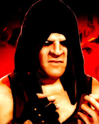 Rare Photo of Kane aka Glenn Jacobs unmasked in full attire backstage  during Attitude Era Photo from The Last Ride Documentary.