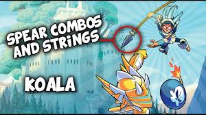 Orion uses a lance and a spear. Brawlhalla Spear Tutorial Combos And Strings Youtube