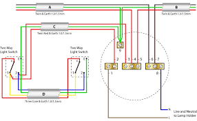 I suggest you use a multimeter to determine which of the two cases your application falls in. Wiring Diagram For Two Way Light Switch Uk